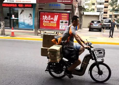 快遞外賣配送要拼的是服務,而不是命