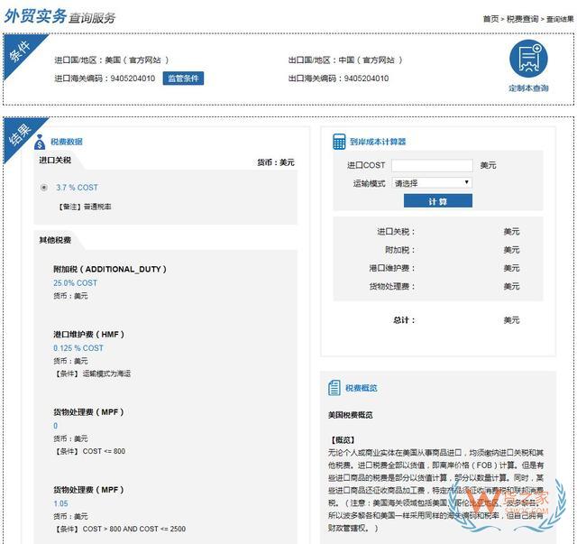 外貿(mào)必備7大網(wǎng)站，教你查詢各國進口關稅—貨之家