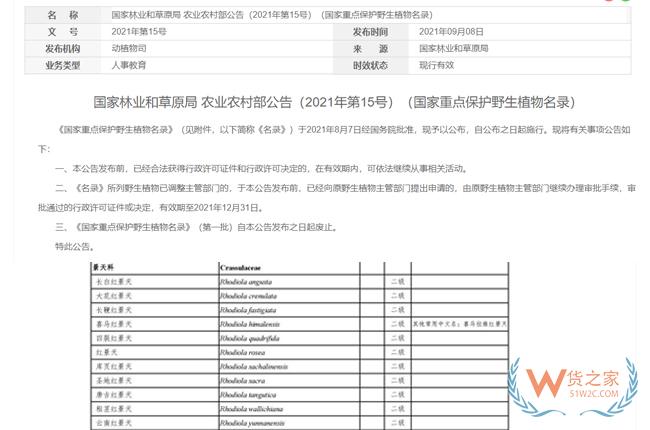 含紅景天成分可以進口么？瀕危物種紅景天及其進出口監管要求-貨之家